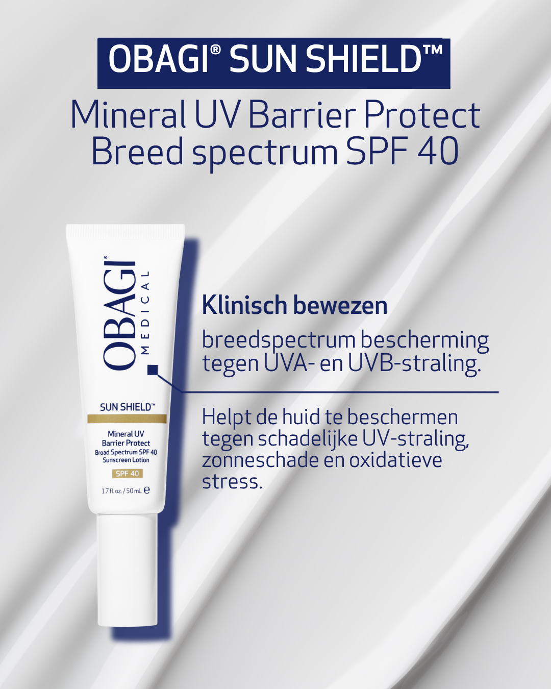 Obagi Mineral UV Barrier Protect Broad Spectrum SPF40 - Afbeelding 3